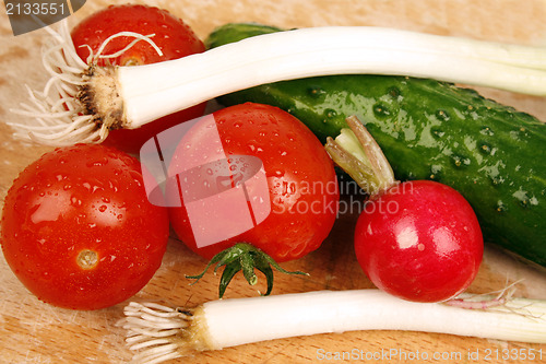Image of Salad ingredients