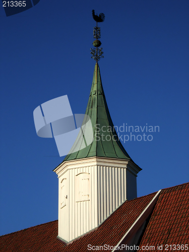 Image of Norwegian church tower