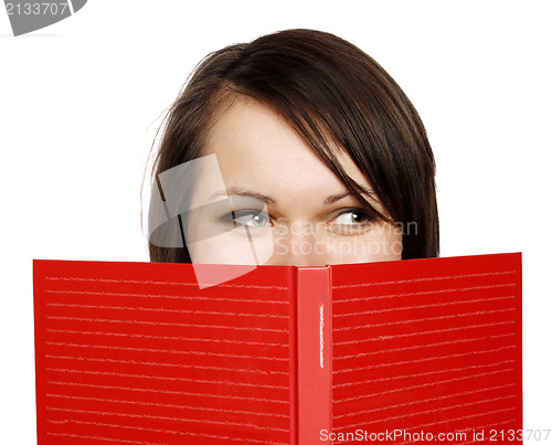 Image of Woman with a book