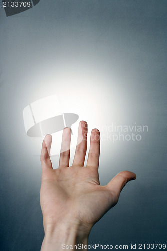 Image of Extended hand for help 