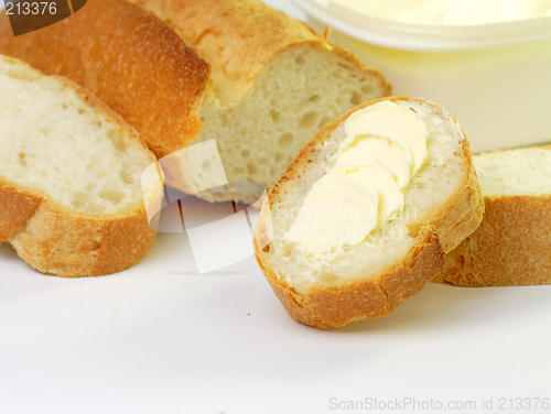 Image of Bread with margarine