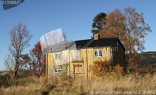 Image of Old house in autumn