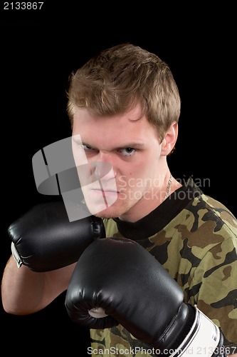 Image of Angry young man