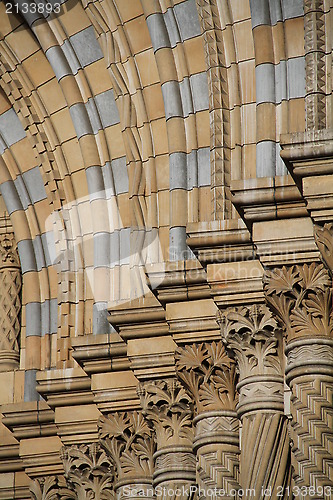 Image of Blue and brown building