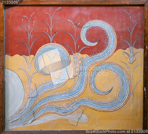 Image of Minoan Octopus Fresco