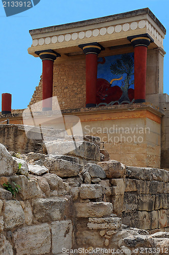 Image of North Entrance of Knossos Palace