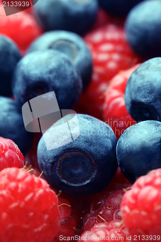 Image of Raspberries & Blueberries