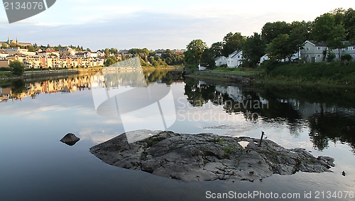 Image of Part if the river Nid in Trondheim