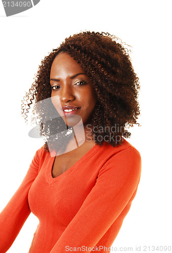 Image of Portrait of black girl.