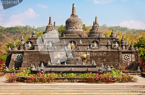 Image of Buddhist temple - Banjar, Bali, Indonesia 