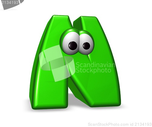 Image of cartoon letter