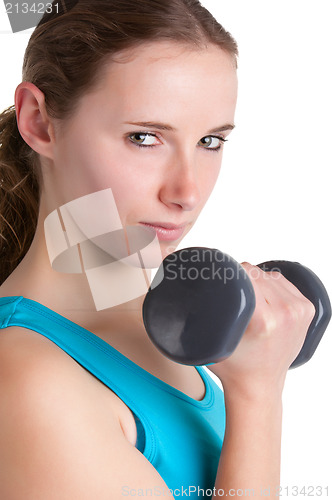 Image of Woman Working Out