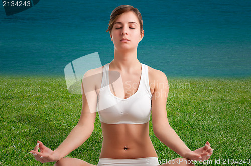 Image of Woman Meditating