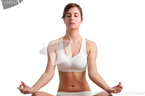 Image of Woman Meditating