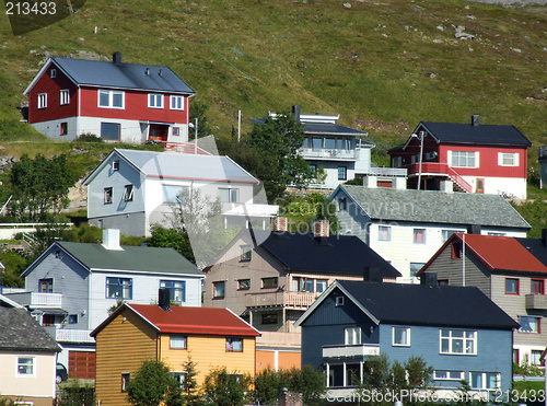 Image of Colorful houses - quaint town