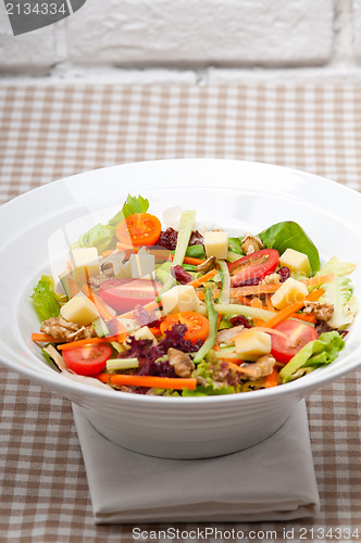 Image of Fresh colorful healthy salad