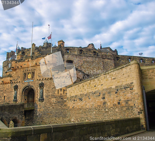 Image of Edinburgh castle, UK