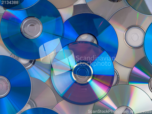 Image of CD DVD DB Bluray disc