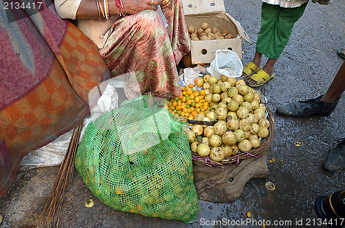Image of fruits market 