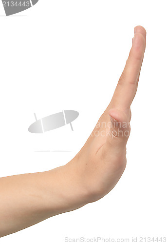 Image of woman hand
