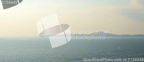 Image of island and sea