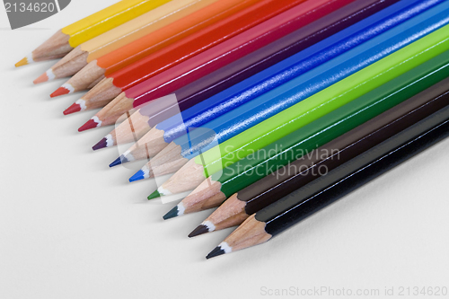 Image of coloured pencils