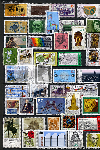 Image of postage stamps