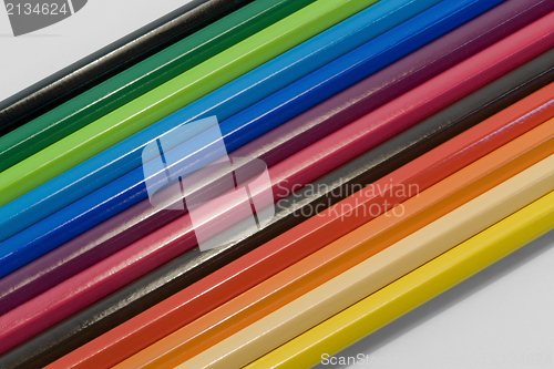 Image of coloured pencils