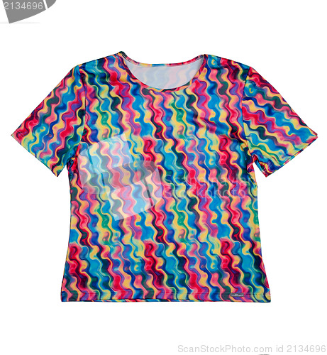 Image of Color with an abstract pattern Women's T-shirt