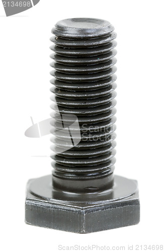 Image of Steel bolt in a protective coating
