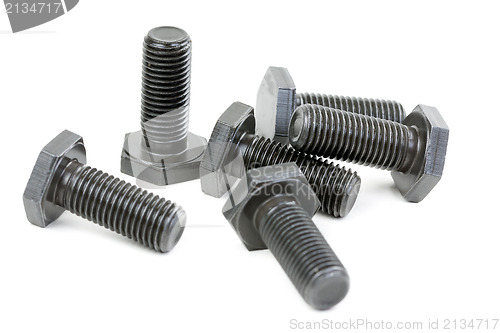 Image of Bolts coated with protective varnish (heap)