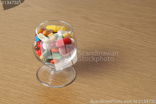 Image of Glass with Medicine