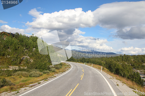 Image of Norway road