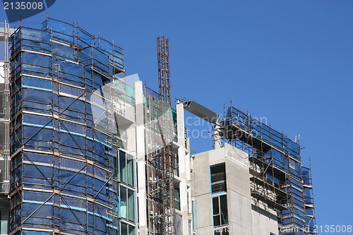 Image of Apartment building construction