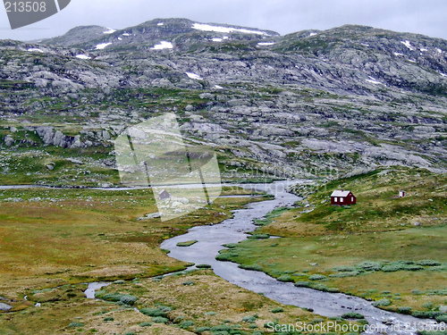 Image of Small house by the river