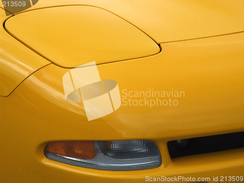 Image of Sports car lamp and indicator