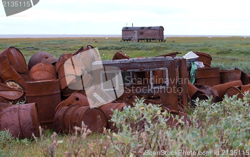 Image of the thrown barrels