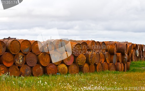 Image of the thrown barrels