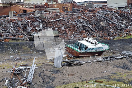 Image of ocean coast dump