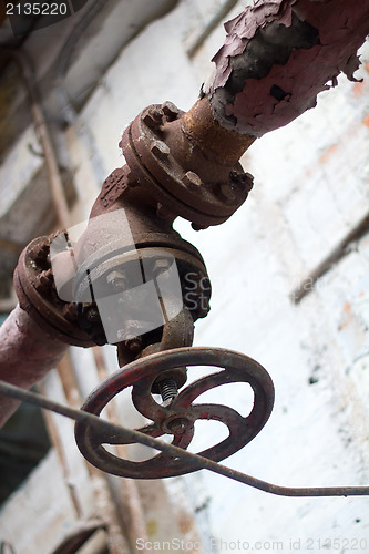 Image of the abandon factory on production of cement