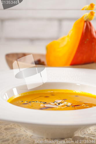 Image of classic pumpkin soup
