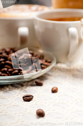 Image of selection of different coffee type
