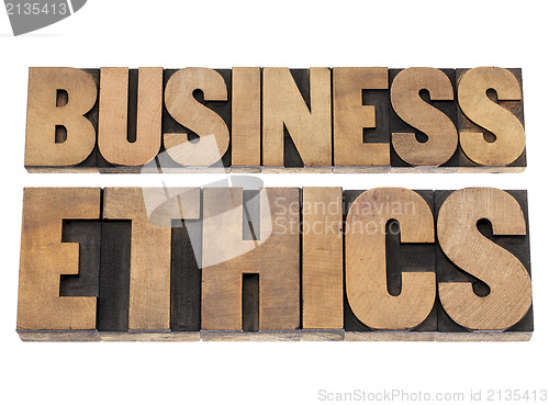 Image of business ethics