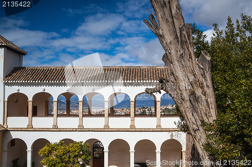 Image of Pavillon of Generalife in Alhambra complex