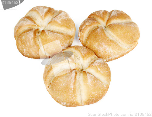 Image of Three rolls bread 