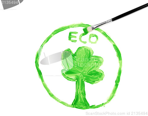 Image of Eco concept tree 