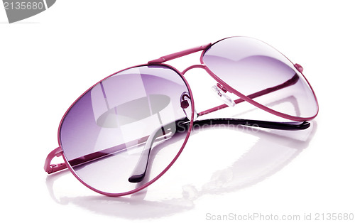 Image of Pink sunglasses