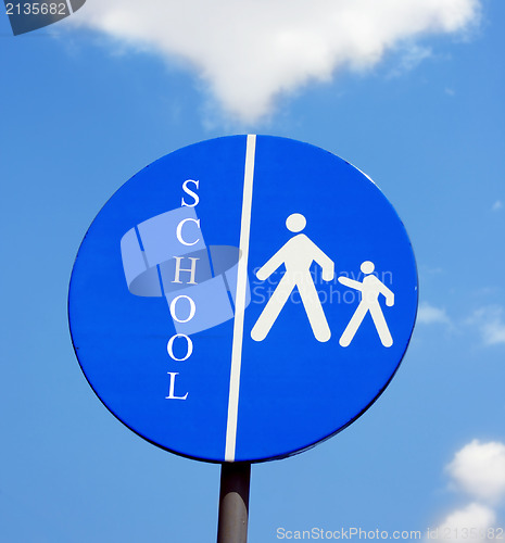 Image of Traffic sign school