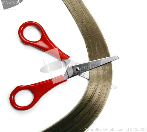 Image of Hair and scissors