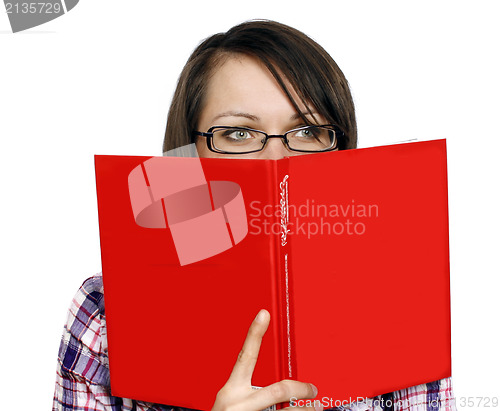 Image of Woman with a book 